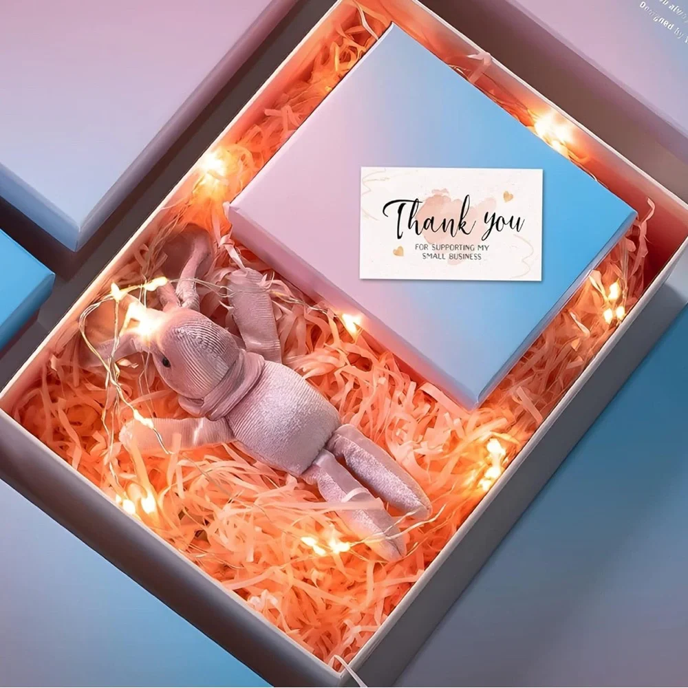 COPY - 300PCS Thank You For Supporting My Business Cards, 6 Styles-2